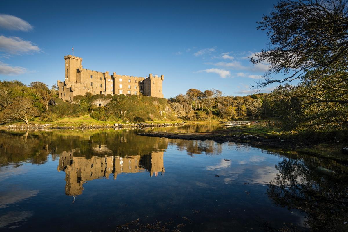 Dunvegan Castle, Isle of Skye, home to the chief of Clan Macleod