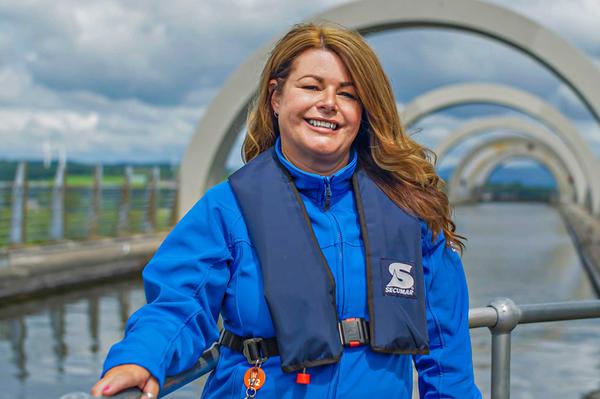 Myra Wilson, who works at Scottish Canals