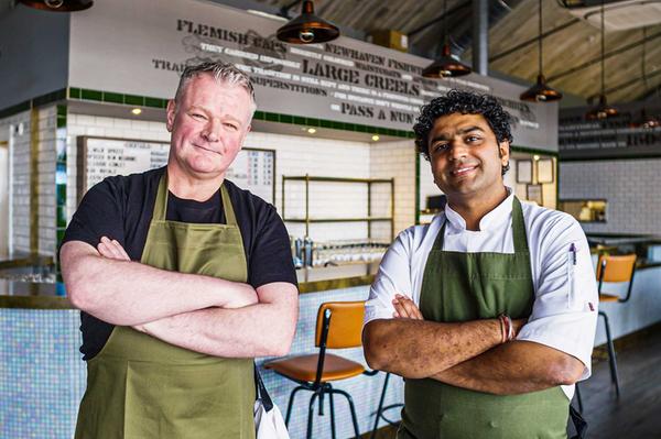 Roy and Ishu, The Fishmarket Newhaven