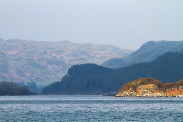 Loch Craignish seen from a Craignish Cruise to see the Corryvreckan Whirlpool and wildlife