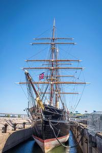 The RRS Discovery berthed at Discovery Point in Dundee